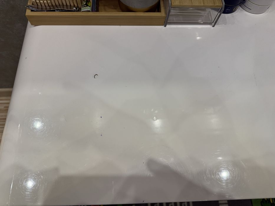 TV Шкаф от MDF. Бял