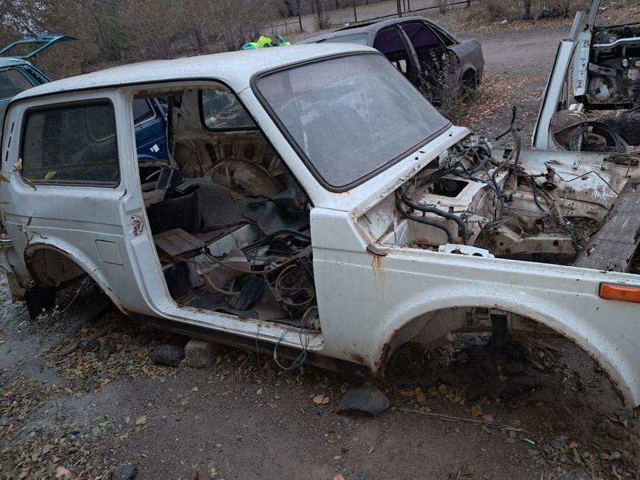 Кузов на разбор нива 2012г