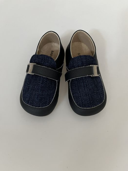 Nou! Pantofi/mocasini pt. bebelusi/copii/ baieti Babywalker marimea 19
