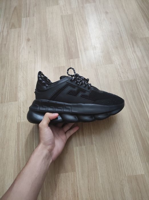 Versace chain reaction triple black