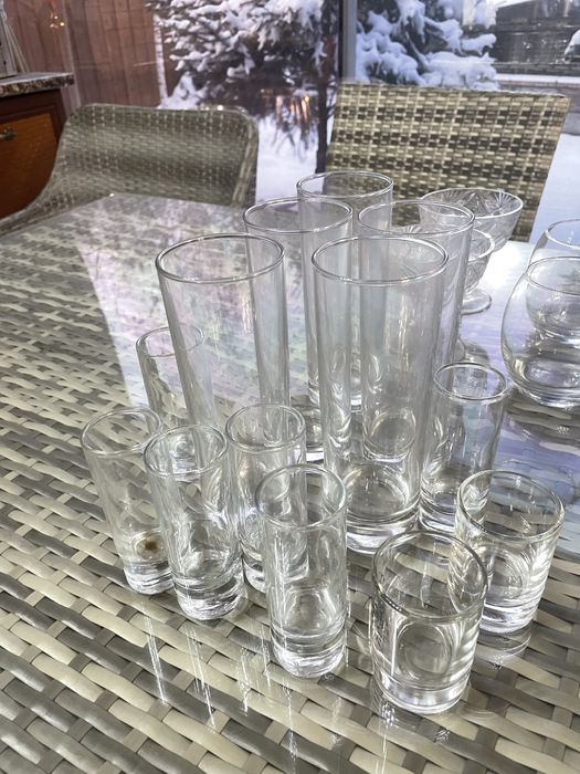 Набор стеклянной посуды