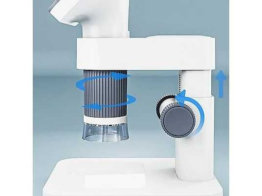 Цифров микроскоп LCD дисплей 4,5 инча 1080P 1000X 8 LED светлини