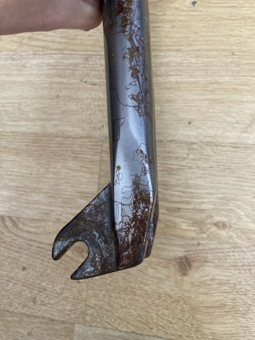 Furca BMX Federal Liquid V2 Raw Offset 30mm