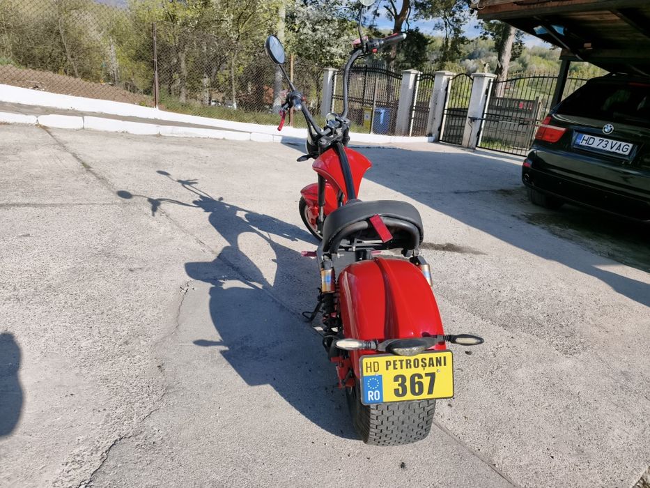 Vând scuter electric (chopper electric) cu acte!