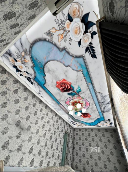 Натажной паталок ремонт ишлари