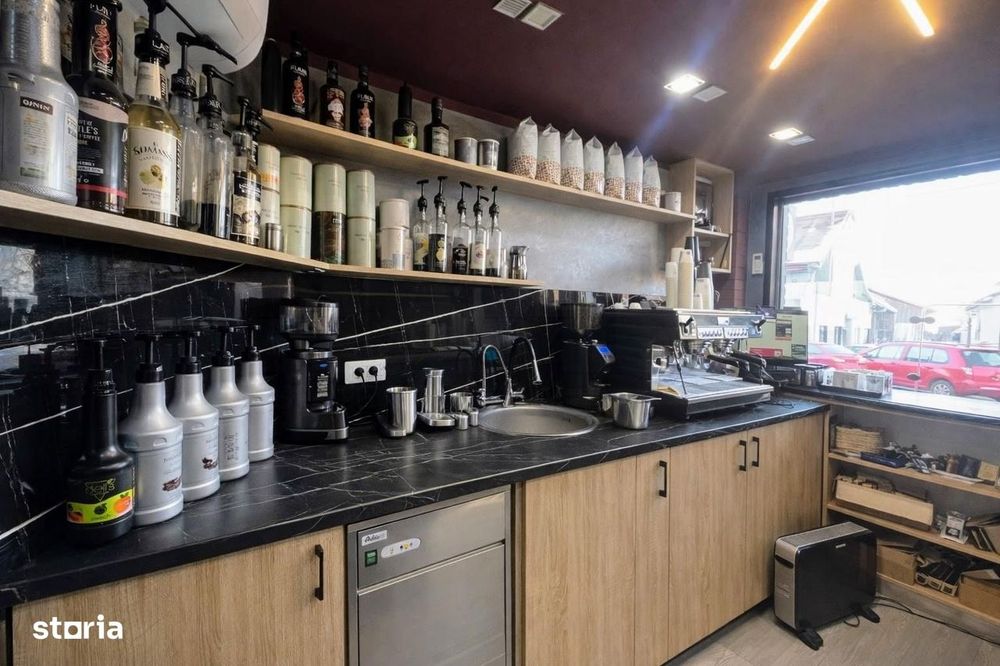 Spațiu comercial | Cafenea funcțională | Zonă cu trafic intens