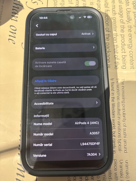 Apple AirPods 4 cu ANC