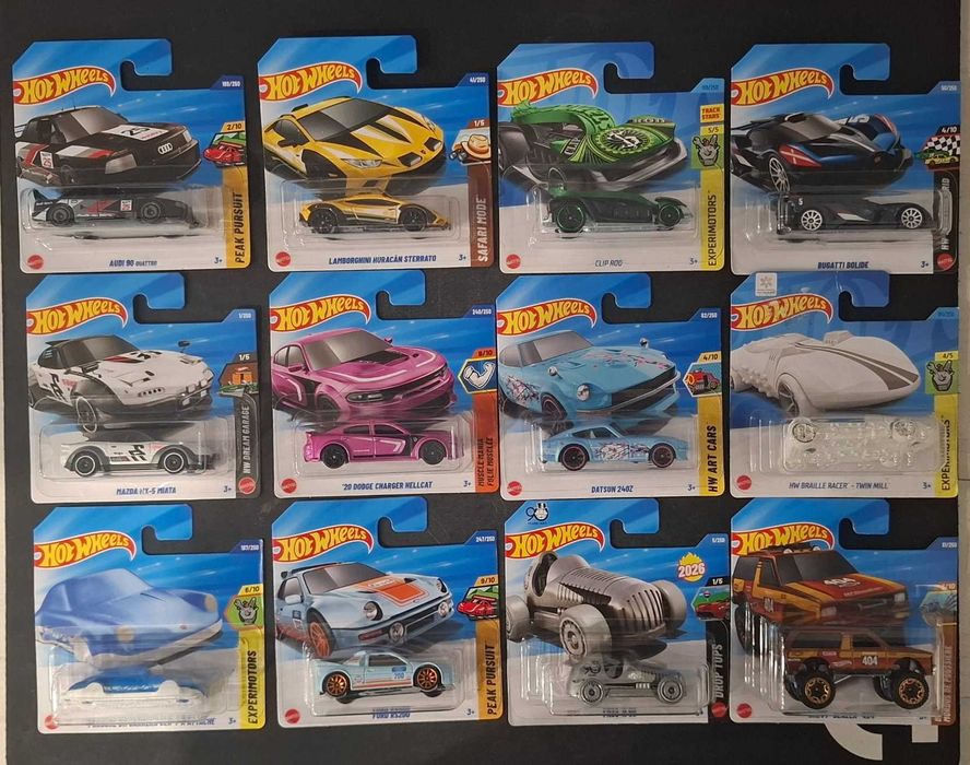 Hot wheels колички