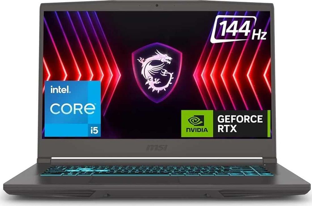 MSI Thin 15, Intel core i5-13420H, (15.6 FHD IPS 144hz),RTX2050,8/512