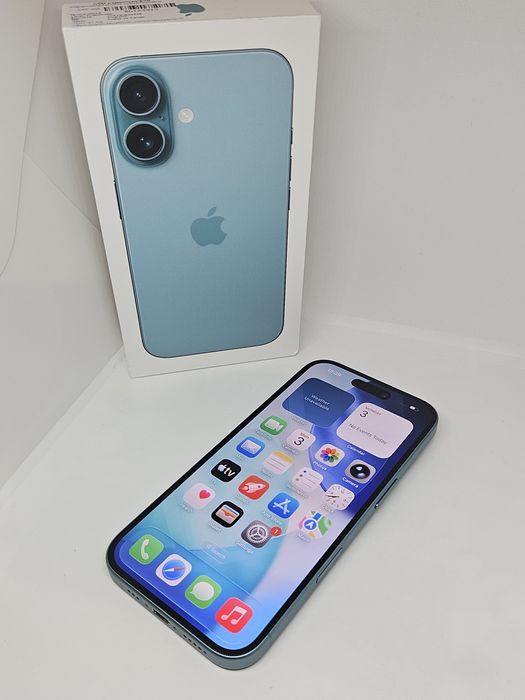 ГАРАНЦИЯ iPhone 16 Black 128GB 89% 465Цикъла