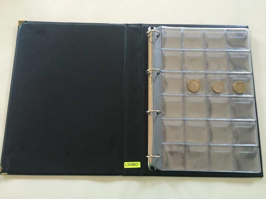 Класьор За 360 Монети С Капачета А4 Лукс