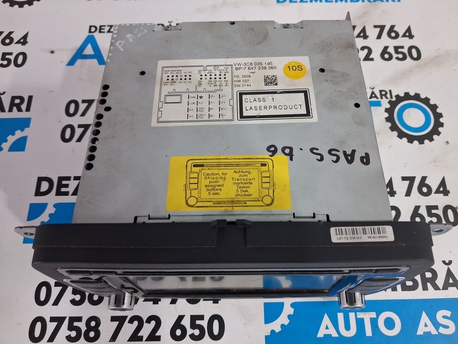 Navigatie vw Passat b6 2007