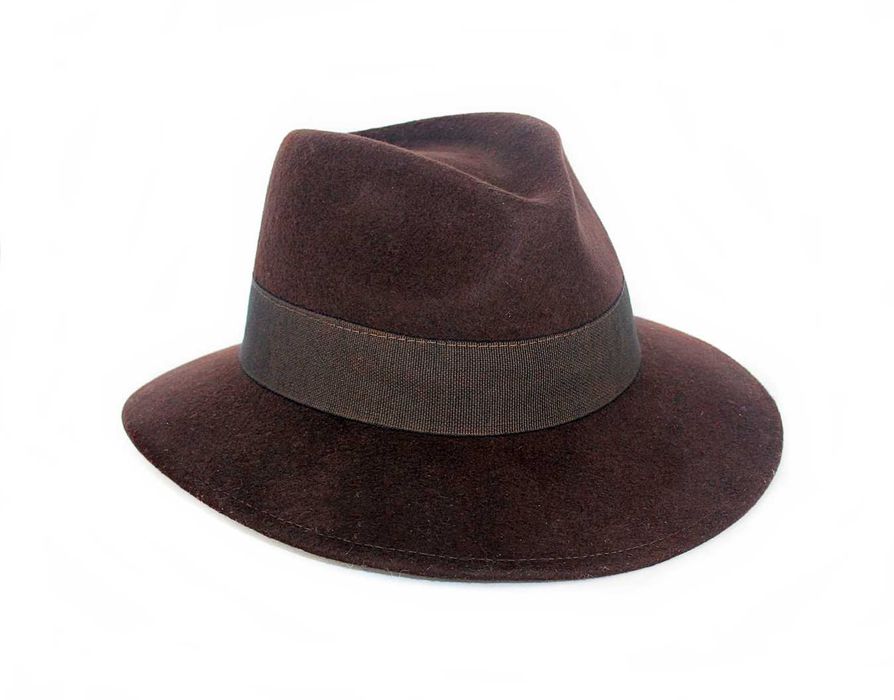 Palarie din fetru de lana Bond - Neagra sau maron