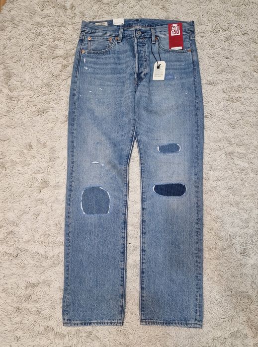 Original Levi's Men's 501 150th Year Aniversary Blue Denim Jeans