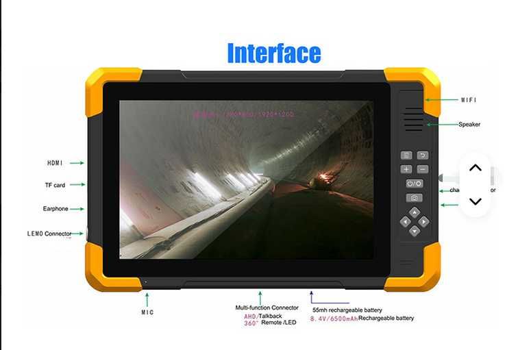 Nou camera de inspectie 4K cu stalp telescopic 5 metri