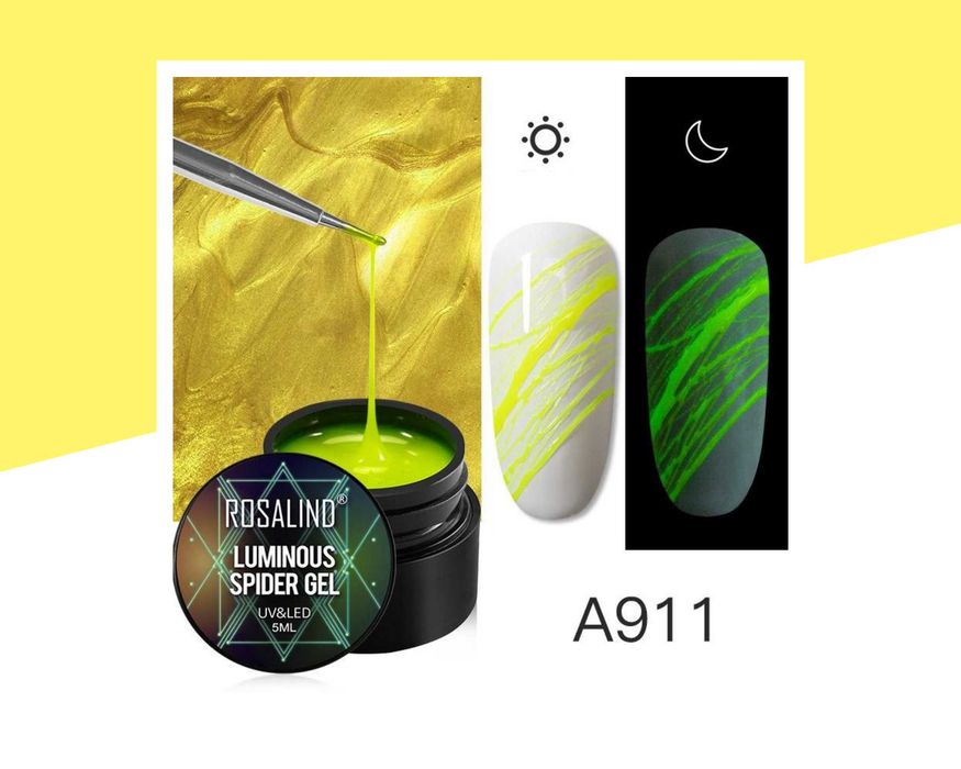 UV/LED Светещ спайдър гел ROSALIND/Spider gel
