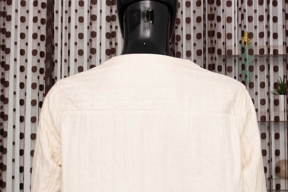 COS оригинално мъжко яке тип риза бежово подплатено М