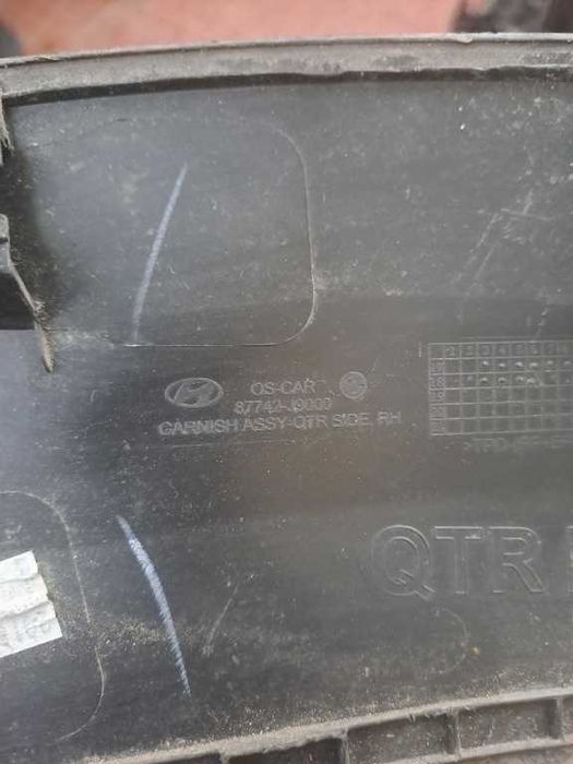 Overfender bandou dreapta spate Hyundai Kona an 2018-2020