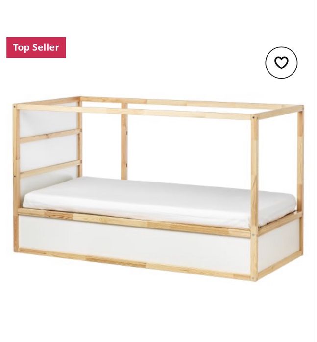 Детско легло IKEA с две позиции 99х209