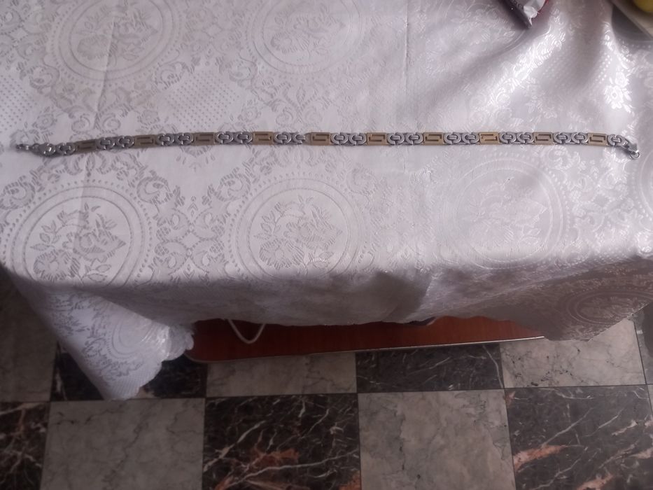 Lant inox și galben