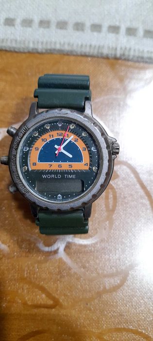 Часовници от соца. РускиРадио антика от 1956год Сребърен джобен