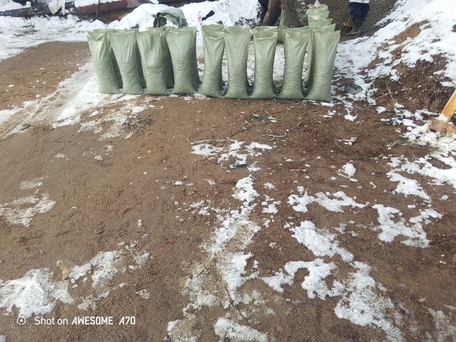 Отсев. Глина. Песок