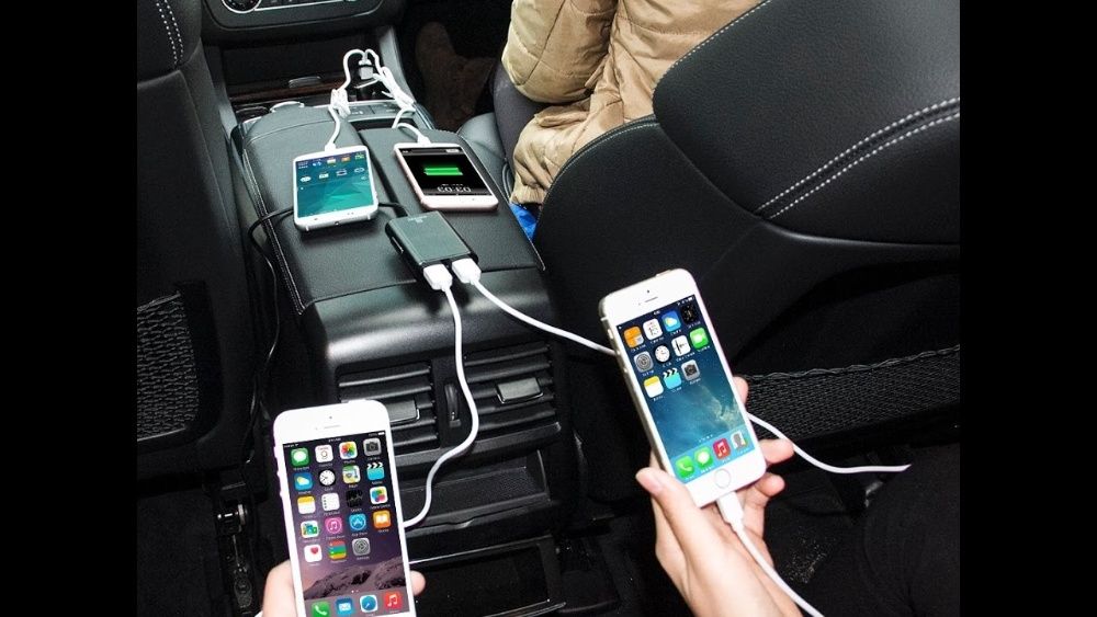 Belkin авто зарядно с 4 USB порта за лек автомобил, Германия