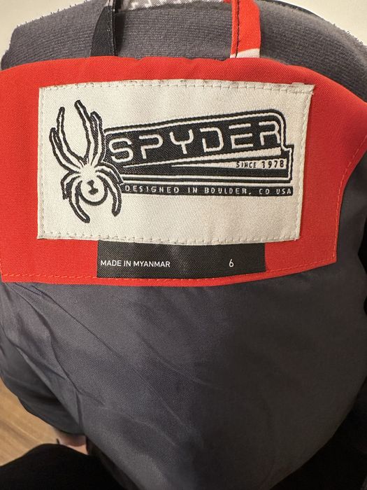 Детски ски екип Spyder 110см 6 год. Яке панталон ръкавици