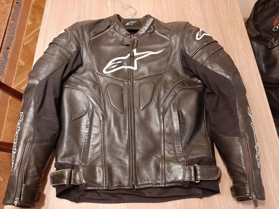 Кожен мото екип Alpinestars 48 рамер