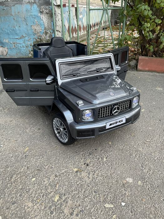 Электромобиль малина для детей