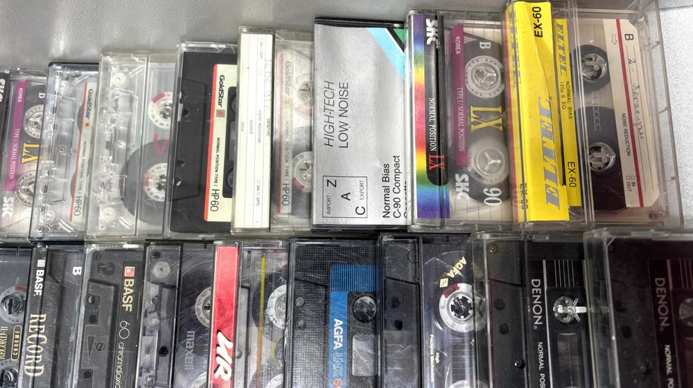 Аудио Касети BASF, SONY, TDK, FUJI, AGFA и др. /40 броя за 79,00 лв./