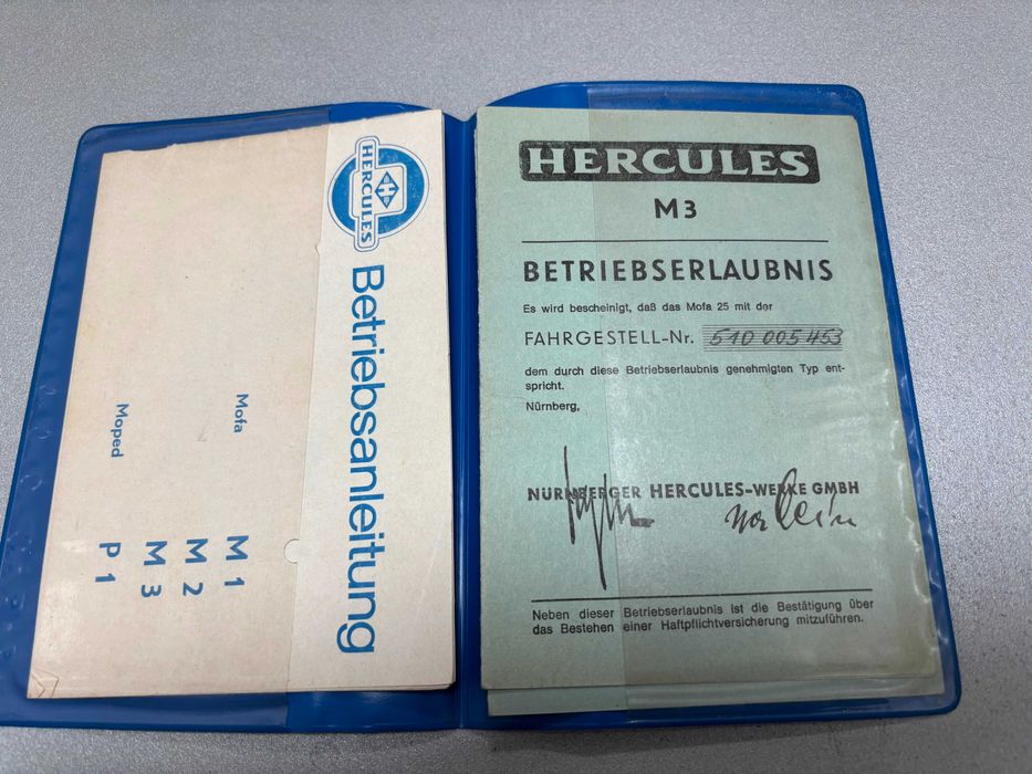 Легенда от 1973 год! Hercules M3 Sachs 504 ,47 cm3, 1,5 PS, 1.1kW