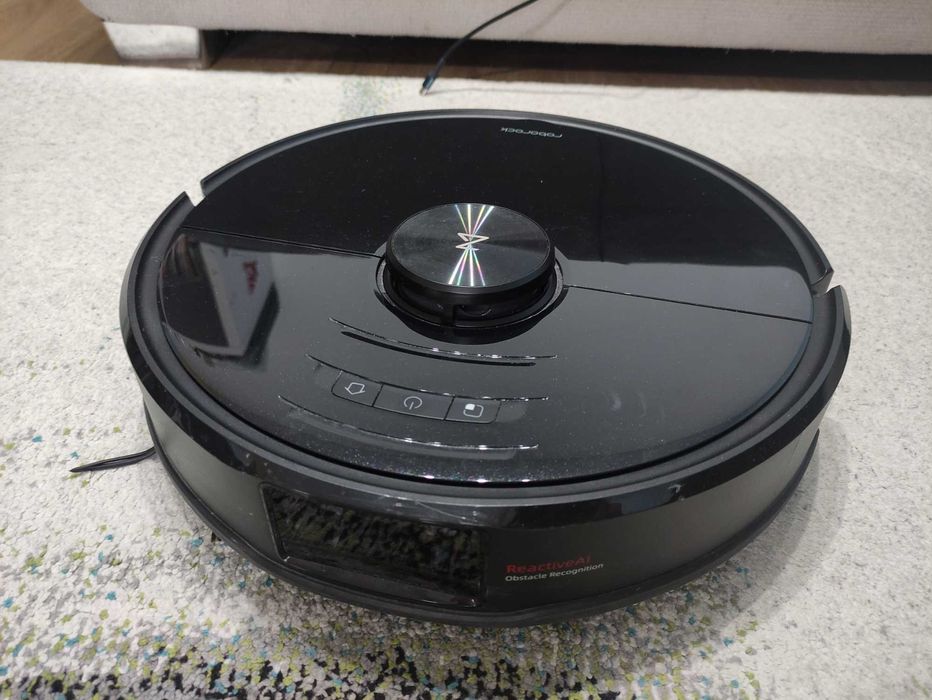 Robot de aspirare Roborock S6 MaxV ReactiveAI Navigatie LiDAR Mop WiFi