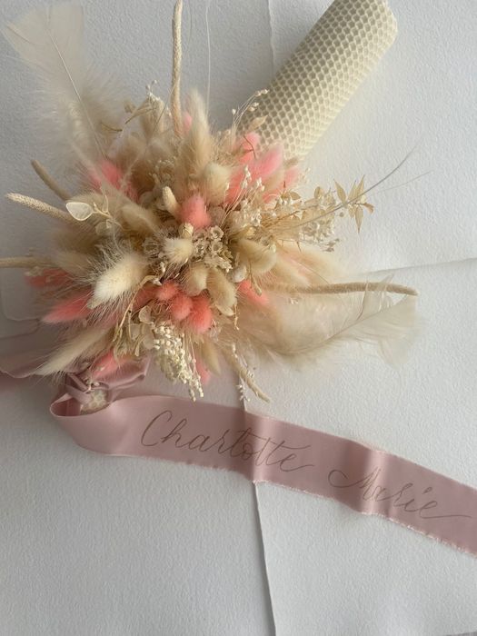 Lumanare/ lumanari ceara naturala cununie/botez