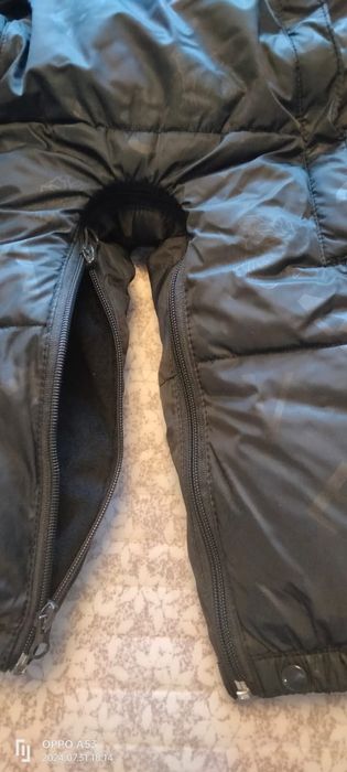 Зимний детский комбинезон