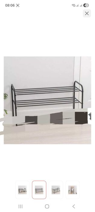 Обувница металл два яруса продам