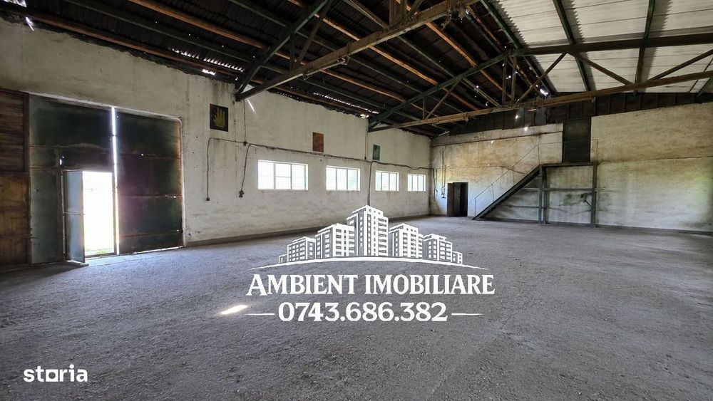 HALĂ DEPOZITARE sau ATELIER, teren 310 mp, VASLUI - zona Industrială;