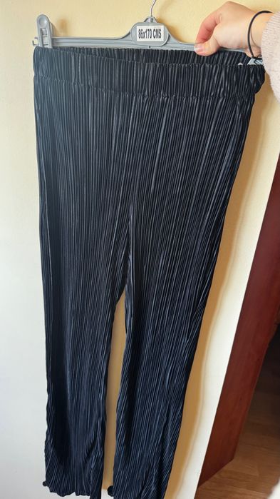 Рипсен черен панталон