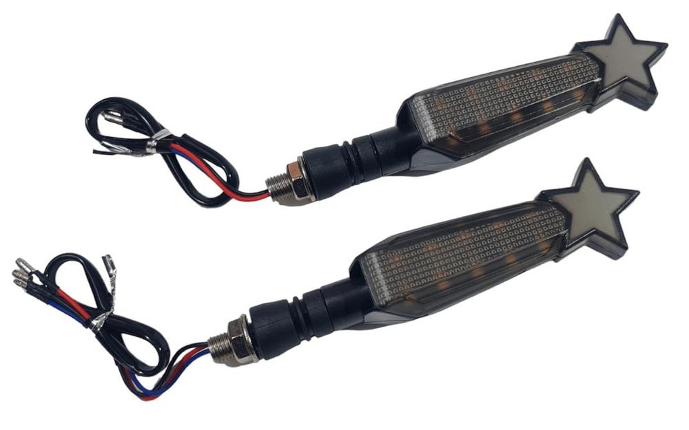 Мигач за Мотоциклет LED Бягащ+Дневна R280