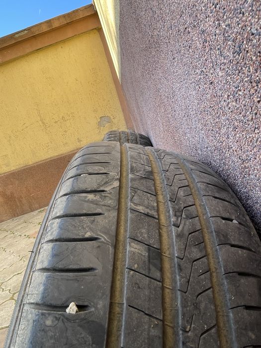 Set Jante aliaj + anvelope vară r14