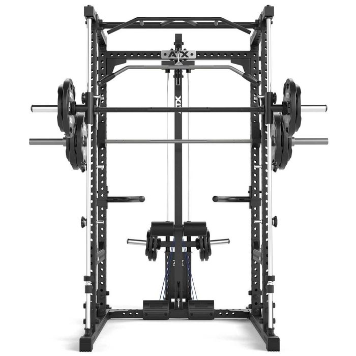 Power Rack Стойка и Скрипец / Височина 215 см / Свободни Тежести