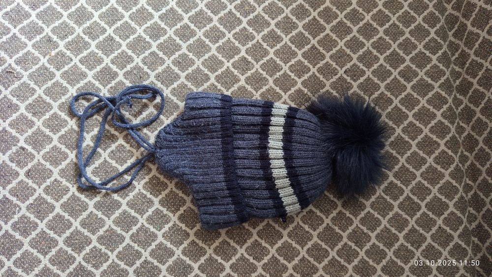 Шапка детская зимняя