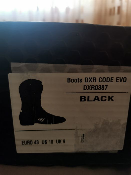 Ботуши за мотор, мото DXR Code Evo