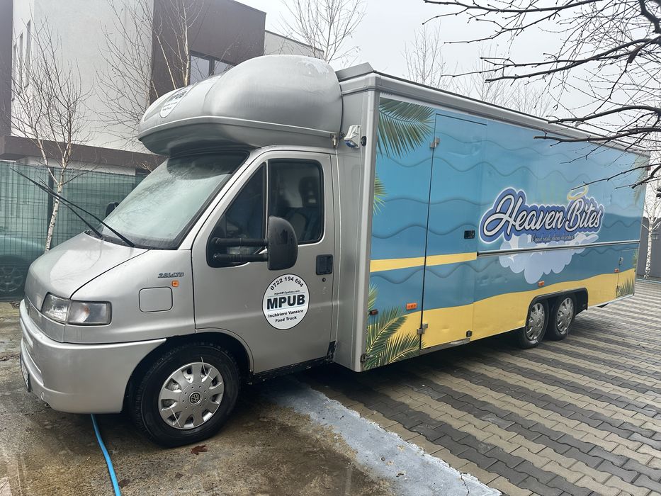 Inchiriere camioneta rulota food truck foodtruck