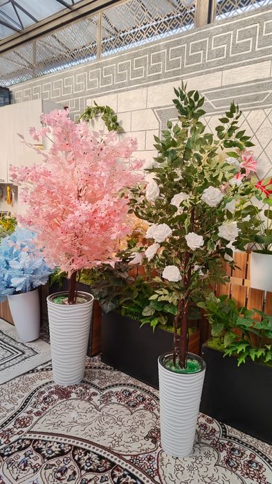 Suniy gullar darxtlar arzon narxlarda