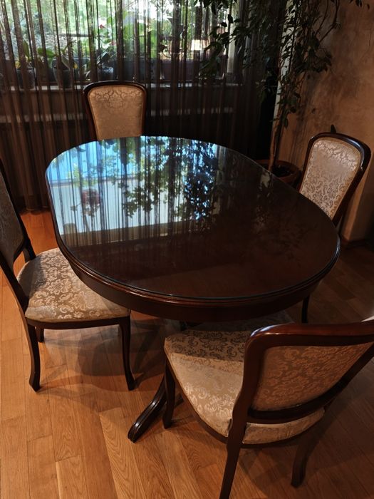 Продавам 4бр столове от череша - масив Италиански ; НАМАЛЕНИ