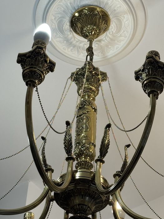 Candelabru( lustra) bronz masiv