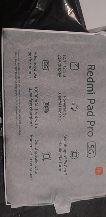 Таблет Redmi Pad Pro 5g+ клавиатура Redmi Pad pro