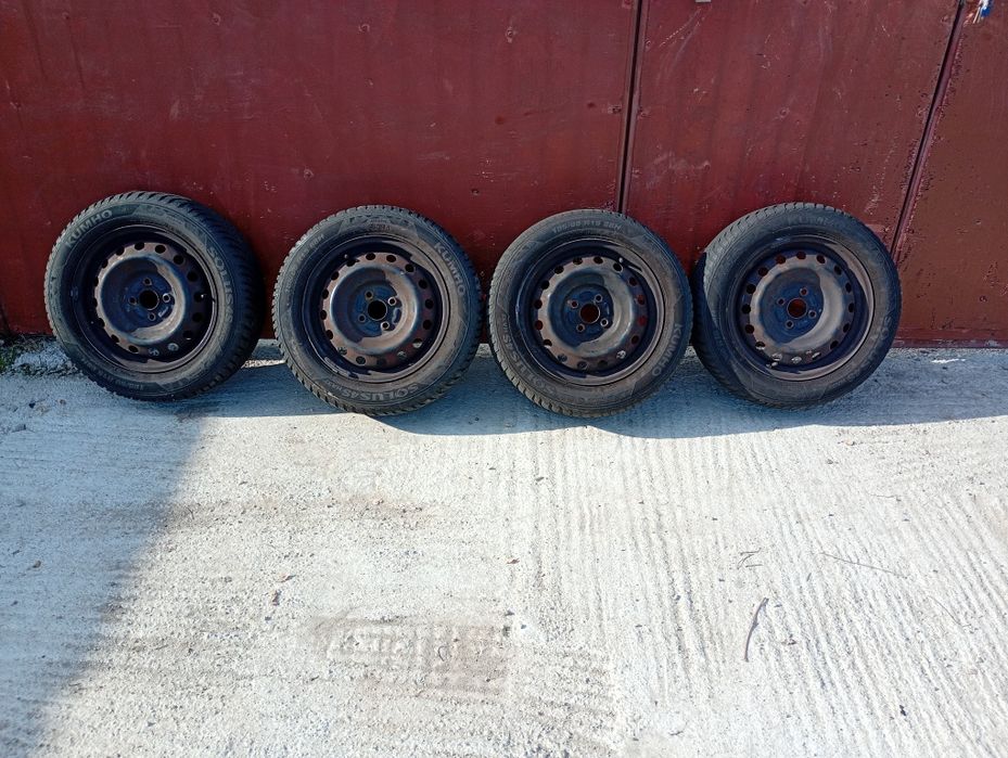 Set jante tabla cu Cauciucuri M+S Toyota Yaris 185/60R15