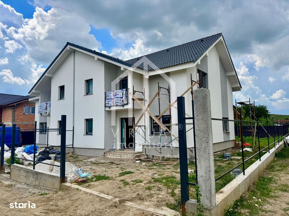 Casa cu 4 camere, 117mp utili+terasa acoperita(26mp), teren 334mp